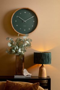 Bigbuy Home Lampa stołowa TRAPEZE z drewnianą podstawą, Ø 25 cm 5