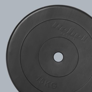 Rebel Zestaw obciążeń bitumicznych 2x15kg, otwór 31mm, talerz klasyczny, REBEL ACTIVE 6
