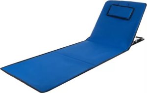 Trizand Mata plażowa z oparciem niebieska (23617) 3