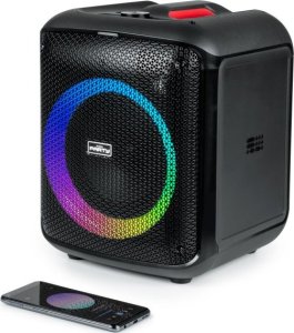 Głośnik BigBen Big Ben Głośnik Bluetooth Mikrofon Party Cube Max Karaoke Podświetlenie 200W 3