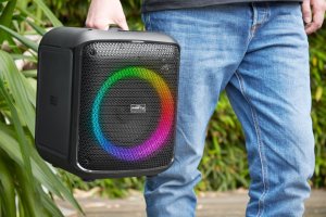 Głośnik BigBen Big Ben Głośnik Bluetooth Mikrofon Party Cube Max Karaoke Podświetlenie 200W 8