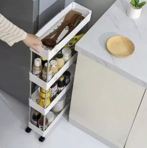 Ruhhy Półka łazienkowa na kółkach Ruhhy 24291 15