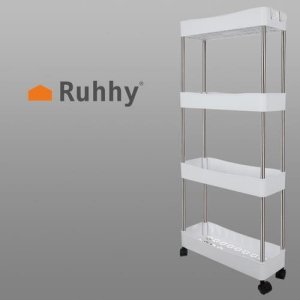 Ruhhy Półka łazienkowa na kółkach Ruhhy 24291 8