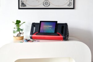Głośnik BigBen Big Ben Głośnik Bluetooth 2x Mikrofon Party KBOX Karaoke Podświelnie 200W 30