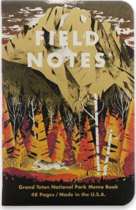 Grand Notesy Parki Narodowe USA: Grand Teton, Arches, Sequoia 3 szt. 4
