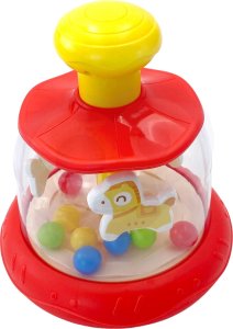 Woopie WOOPIE BABY Kolorowe Koniki Czerwona Bączek Karuzela 3