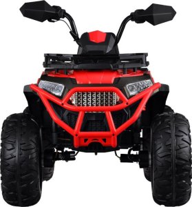 Jokomisiada Duży quad na akumulator dla dziecka 4x4 gaz w manetce amortyzator 2