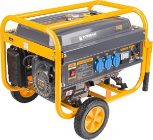 Agregat Powermat Generator 3000W 230V Koła AVR PM-AGR-3000M2K 6