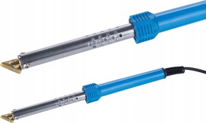Rosfix LUTOWNICA ŻELAZKO BLUE LARK 80W SPAWANIE PLASTIKU + ZSZYWACZ 200 ZSZYWEK 4