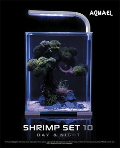 Triton AQUAEL Zestaw Aquael Shrimp Set Smart Day & Night [10l] - czarny 4