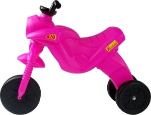 LeanToys Motorek Biegowy Trójkołowy Enduro Jeździk Różowy 5045 2