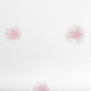 Atmosphera Firana okienna do pokoju dziecka w różowe pompony 140 x 240 cm 3