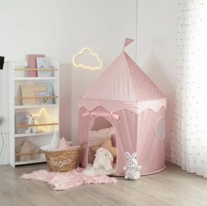 Atmosphera Namiot dla dzieci, Ø 100 cm, poliester, różowy 5