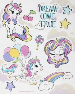 STICKERBOO NAKLEJ NA OKNO UNICORN 160X210/4K S-B STK 12/240 6