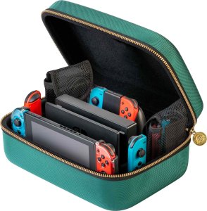 BigBen BIG BEN SWITCH Walizka DELUX na konsole + akcesoria Zelda zielone 3