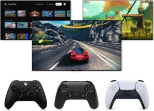 Odtwarzacz multimedialny AB-com Android SMART TV Homatics Dongle R 4K Android 11 10