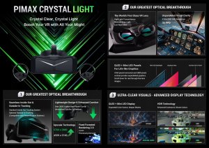 Gogle VR Pimax Crystal Light z kontrolerami (PVH00010174) 7