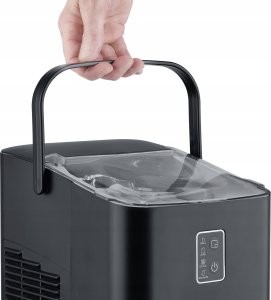 Kostkarka do lodu Caso | Ice Cube Machine | IceChef Compact | Power 120 W | Black 4