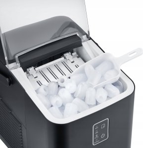 Kostkarka do lodu Caso | Ice Cube Machine | IceChef Compact | Power 120 W | Black 5