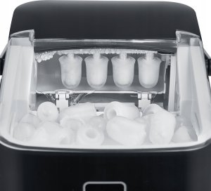 Kostkarka do lodu Caso | Ice Cube Machine | IceChef Compact | Power 120 W | Black 6