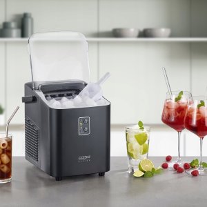 Kostkarka do lodu Caso | Ice Cube Machine | IceChef Compact | Power 120 W | Black 7