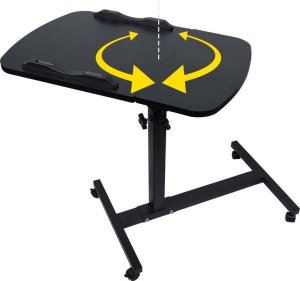 NN NN D2 regulowany stolik przyłóżkowy na kółkach pod laptop 6