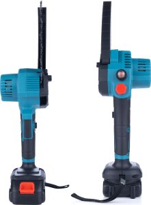Piła łańcuchowa Rosfix PIŁA ŁAŃCUCHOWA ELEKTRYCZNA PILARKA AKUMULATOROWA 2xAKU SZYBKIE SMAROWANIE 4