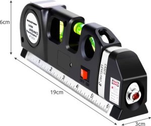 Hurt-net Poziomica laserowa z miarką 250cm Bigstren 21747 12