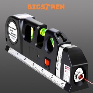 Hurt-net Poziomica laserowa z miarką 250cm Bigstren 21747 2