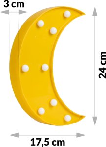 Nukido Lampka nocna księżyc Nukido 740920 3