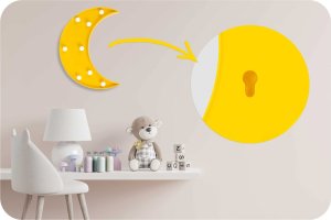 Nukido Lampka nocna księżyc Nukido 740920 6
