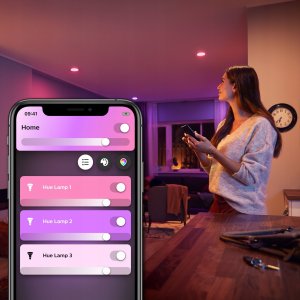Signify Philips Hue White & Col. Amb. GU10 Dreierpack 3x350lm 7