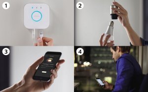Signify Philips Hue White & Col. Amb. GU10 Dreierpack 3x350lm 8