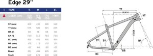 Usams Lapierre EDGE 2.9 29" 2022 Wybierz rozmiar ramy: L 2