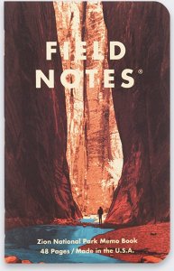 Field Notes Notes National Parks USA Yosemite Zi 5