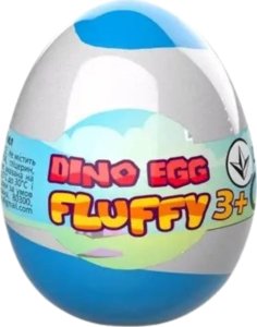 LeanToys Slime Glutek Antystresowy Fluffy Egg Jajo Dinozaura Rozciągliwy 40 ml 2