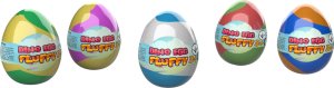 LeanToys Slime Glutek Antystresowy Fluffy Egg Jajo Dinozaura Rozciągliwy 40 ml 4
