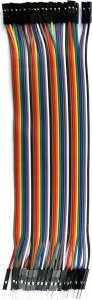Rosfix ROSFIX PRZEWODY POŁĄCZENIOWE MĘSKO ŻEŃSKIE 40 PIN 20 CM ARDUINO WIELOBARWNE 2