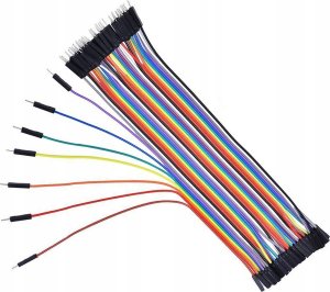 Rosfix ROSFIX PRZEWODY POŁĄCZENIOWE MĘSKO ŻEŃSKIE 40 PIN 20 CM ARDUINO WIELOBARWNE 4
