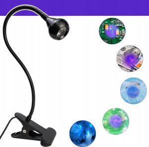 Rosfix LAMPA UV GĘSIA SZYJA LAMPKA DO UTWARDZANIA SOLDERMASKI NA PCB ULTRAFIOLET 4