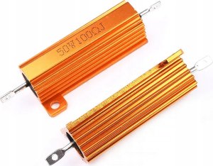 Rosfix REZYSTOR DRUTOWY Z RADIATOREM 50W 4 OHM FILTR CANBUS ROSFIX STABILNY JAKOŚĆ 3
