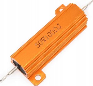 Rosfix REZYSTOR DRUTOWY Z RADIATOREM 50W 4 OHM FILTR CANBUS ROSFIX STABILNY JAKOŚĆ 4