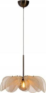 Lampa wisząca Markslojd Markslojd Styrka 108659 lampa wisząca zwis 1x40W E27 antique brass/naturalna 4