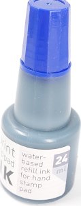 Trodat Farba do stemplowania Imprint na bazie wody niebieski 24ML 7711 6