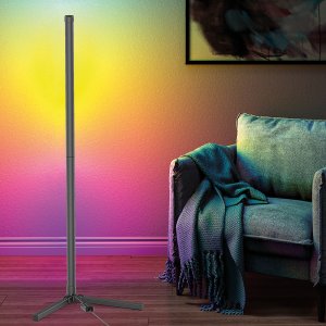 Lampa podłogowa Realpower RealPower Light Stick 1 LED Standleuchte RGBIC,RC 3