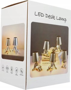 Lampka biurkowa OEM Lampka nocna GOLD MAN Art Deco stojący (wzór 8) MLTL 7