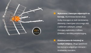 Antena RTV Antena Ellipse UHF (LTE700) ref.148925 5