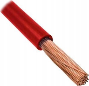 Przewód LGYDY Przewód instalacyjny LGY 2,5 mm2 450/750V czerwony bęben 2