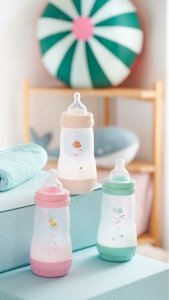 MAM BABY 1186 BUTELKA A/KOL PERFECT START 260ML SEALIFE DZIEWCZYNKA 2