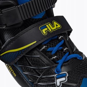 Łyżwy FILA X-ONE ICE czarno-niebieskie, r. 35-38 EU 4